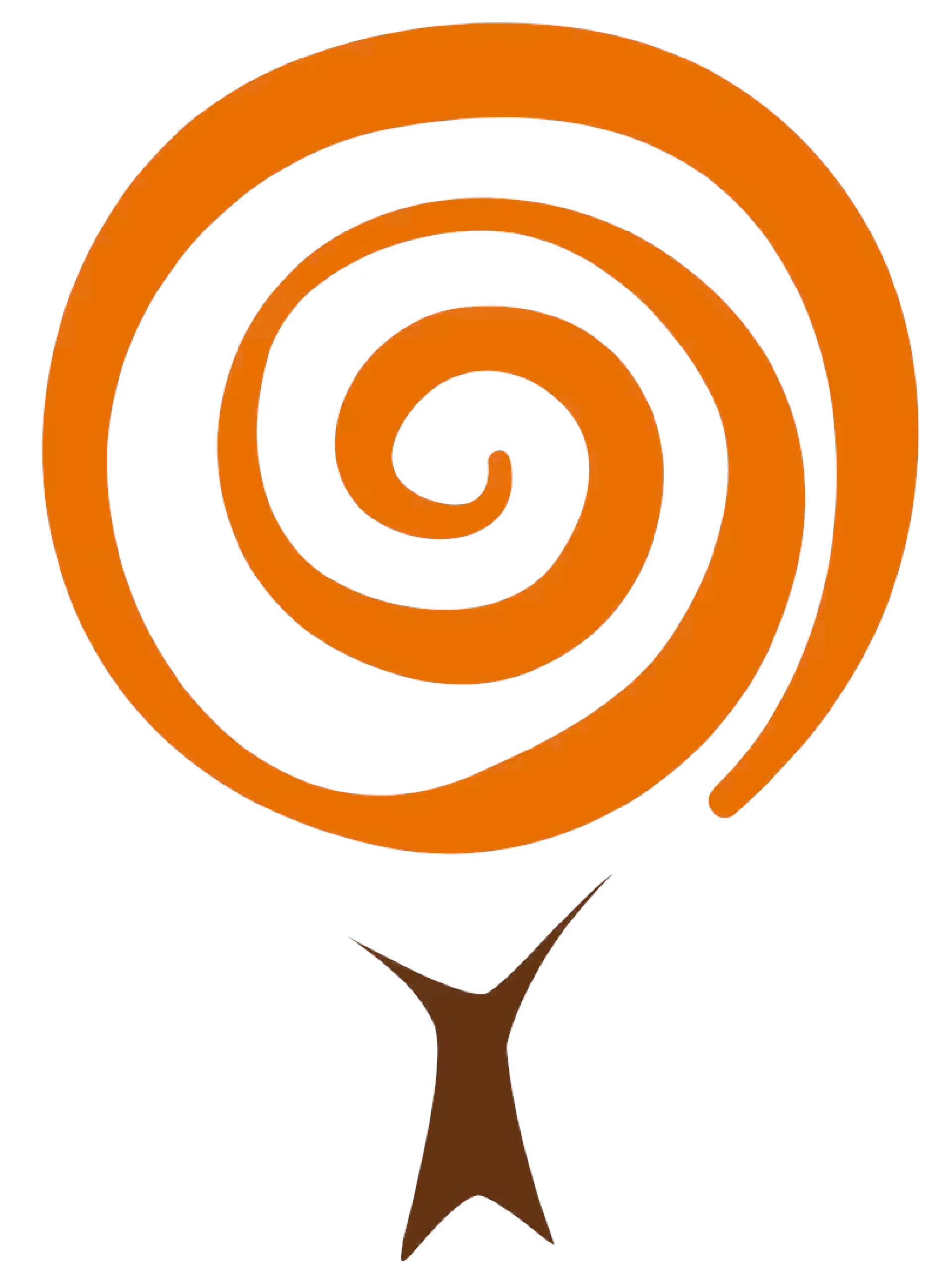 Spiral circle tree