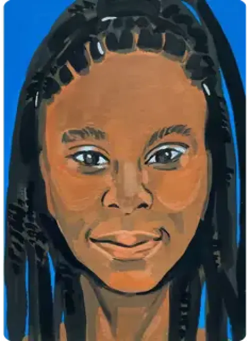 Sinegugu Ngcongo profile painting